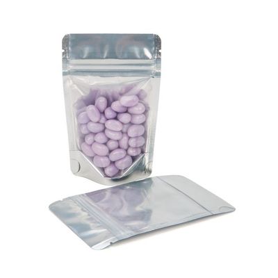 Mylar एल्यूमिनियम फोइल प्लास्टिक पैकेजिंग बैग पाउच साफ़ फ्रंट 8OZ-100OZ क्षमता