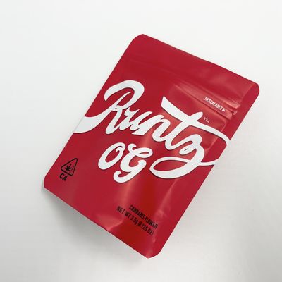 3.5G Mylar प्रिंटिंग पैकेजिंग बैग 105 माइक्रोन
